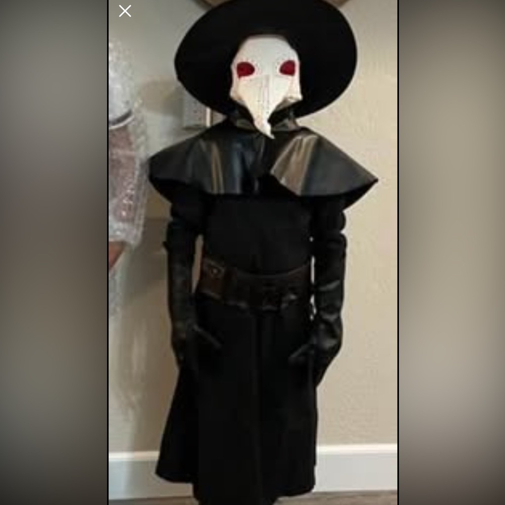 Kids Plague Doctor Costume